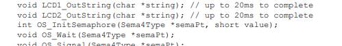 Consider a system with two LCD message displays in the context of a preemptive thread scheduler with...