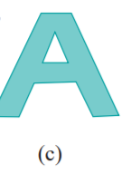 Draw the letter ‘A’ as a two-dimensional figure like the shaded region in Figure 2.55(c). It might...-2