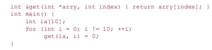 When is it valid to return a reference? A const reference? What potential run-time problem does the...-2