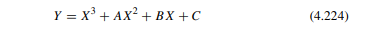 The roots of a general cubic equation in X may be viewed (in the X - Y plane) as the intersections...-1