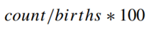 Just like the previous exercise, write a function that reads namesbirths.csv into a DoL. Building on...-2