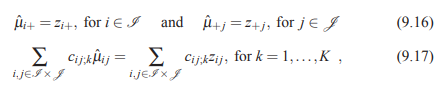 For the general gravity model, under the parameterization in (9.14), the loglikelihood (9.15), as a...-2