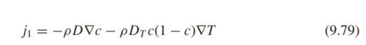 Thermal flow field fractionation involves mass transfer induced by temperature gradients. Consider...-1