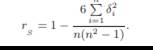 Since the method described for testing the hypothesis of no correlation in this section is based on...-1