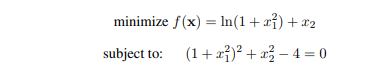 Apply Algorithm 15.1 to the problem-1