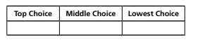 Beliefs About Teacher Influence—Forced Choice Activity You will see several groups of three...-2