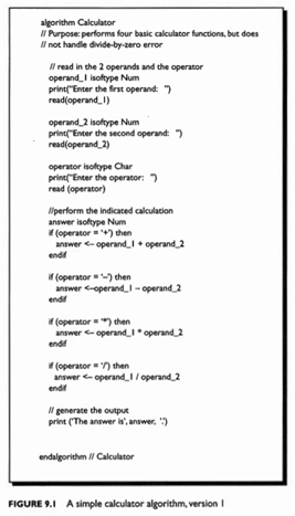 Given your answer to problem 9.6, what are the actual time and space costs for the algorithm of...-6