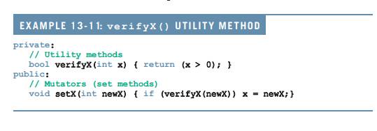 In the first part of this chapter you used the Frog class as an example, building into it an...-1