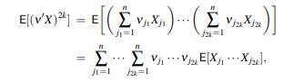 Let X ~ N(0,C) be n-dimensional. Let (i1,...,i2k) be a vector of indices chosen from {1,...,n}....-2