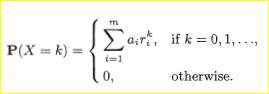 Suppose that the transform associated with a discrete random variable X has the form where A(t) and...-3