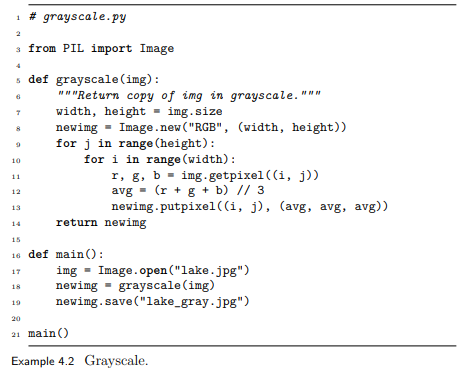 Try Example 4.2 on the RGB flag of Exercise 23 in the previous section. Describe and explain the...