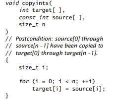 Neither average nor compare changes the contents of the array, so the keyword const may be used. The...