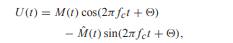 Let M(t) be a wide sense stationary random process with average power E[M2(t)] = q and power...-5