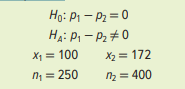 Consider the following competing hypotheses and accompanying sample data a. Calculate the value of...-1