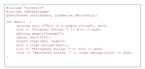 Implement a Crypto class that encapsulates the functions from the preceding exercises. You can use...-2