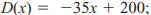 CONSUMER EXPENDITURE The demand for a particular commodity is given by that is, x units will be sold...-1