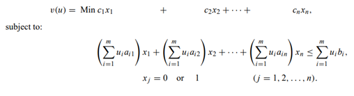 Although the constraint x 1 - x 2 = -1 and the constraint -x 1 + 2x 2 = -1 to a zero–one integer...-3