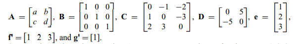 Find the transpose of the following matrices, and state which of them are symmetric or skew...