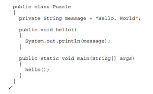 Find and fix a syntax error in the following program: