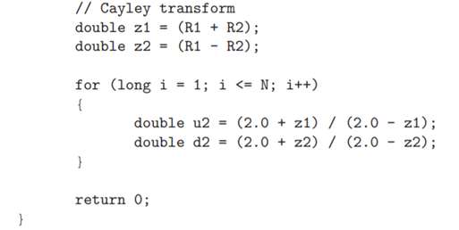 (Improving the Performance of the Binomial Method) The different strategies for calculating the up...-3