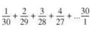 Write a for loop that calculates the total of the following series of numbers: Write a for loop that...-1