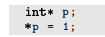 Consider the code segment Write a program that attempts to execute these two lines of code and...-1