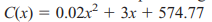 PROFIT Suppose that when the price of a certain commodity is p dollars per unit, then x hundred...-2