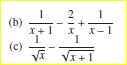 This problem focuses on analytical manipulations introduced in order to avoid a cancellation....-2