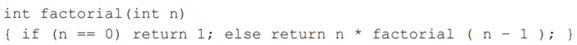 A problem exists in normal order evaluation of recursive functions. Describe the problem using as an...-1