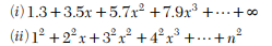 Show that Hence sum the series Using Montmort’s theorem find the sum of the series show that Hence...-3