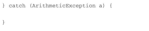 Is there anything wrong with the following exception handler as written? Will this code compile?-2