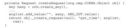 Re-inspect the dynamic TimeServer example in alternative 3. Assume that creation of the Request...-1