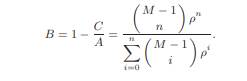 Consider a model of a telephone switching system consisting of n trunks with a finite caller...-3