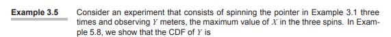 For the experiment of spinning the pointer three times and observing the maximum pointer position,...