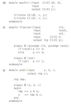 Rewrite the syncbad module from HDL Example 4.30. Use nonblocking assignments, but change the code...-6