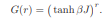 What is the maximum value of tanh ßJ? Show that for finite values of ßJ, G(r) given by (5.43) decays...