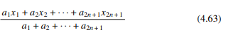 Explain how a system based on the adaptive voting algorithm of Eq. (4.63) will operate if 50% of all...