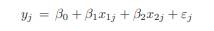 Consider the ordinary regression model for two covariates, X 1 and X 2 , with e ~ N (0, s 2 ),...