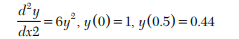 Using shooting method, solve the boundary value problem Which of the following is a step by step...