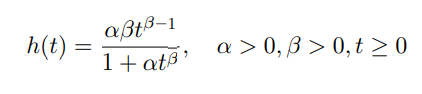 Suppose that in Problem 5, a = 1 and ß = 0.5. Find the reliability and the hazard rate at time T =...