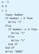 Write pseudocode that uses a Case statement to achieve the same action as that indicated by the...-2