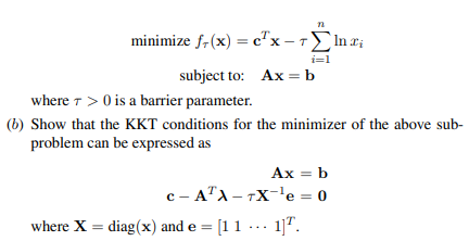 (a) Apply the algorithm developed in Prob. 12.12 to the LP problem in Prob. 11.16. (b) Compare the...-5