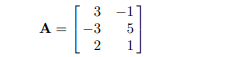 Convert matrix A given by into an upper triangular matrix by premultiplying it by an orthogonal...