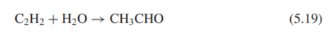 Synthetic ethanol is made by vapor-phase hydration of ethylene as shown in Figure 5.15. Make a mass...-3