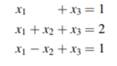 Is the following system of linear equations consistent? Why or why not? Is the following system of...-1