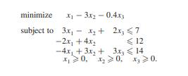 Consider the problem a) Find an optimal solution. b) How many optimal basic feasible solutions are...-1