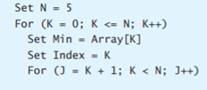 On entering the While loop for the first time, what is the value of Index? After the first pass...-1