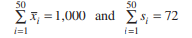 Samples of n = 4 items are taken from a process at regular intervals. A normally distributed quality...-1