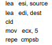 Suppose that the following instructions are executed: Assuming that ESI starts at 00010000 and EDI...-2