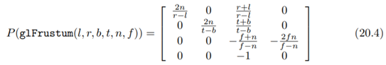 Continue with the preceding experiment by replacing the projection statement with glOrtho(-10.0,...